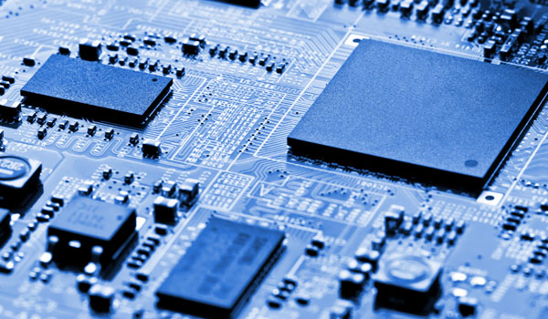 Embedded systems pcb board assembly.