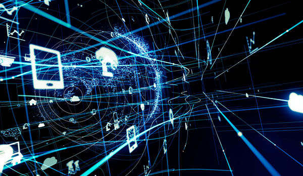 IoT (Internet of Things) applications and global connectivity.